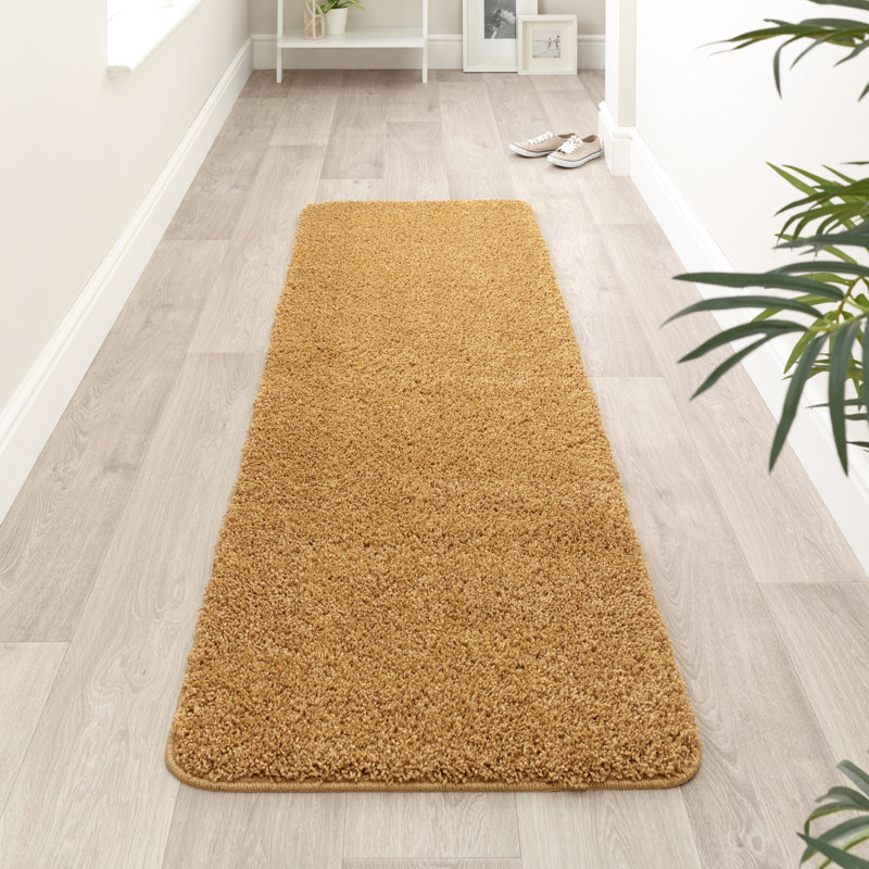 Solid Colour Machine Tufted Area Rug, Runner 67 x 200 cm