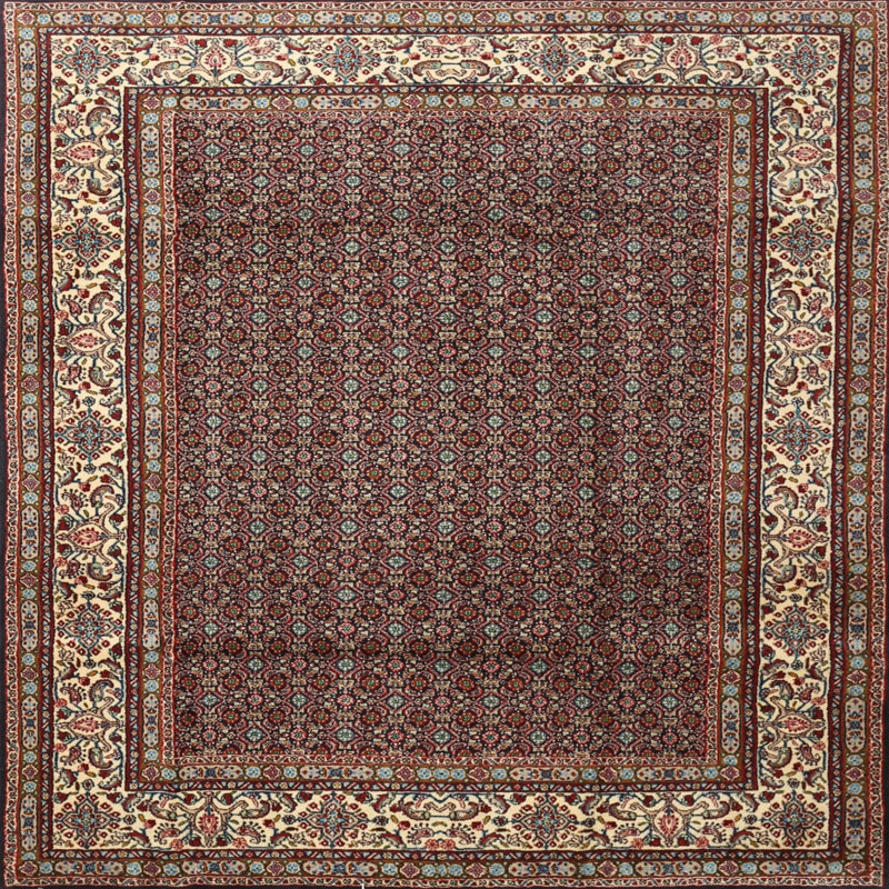 Oriental Indoor Rug, Square 5'