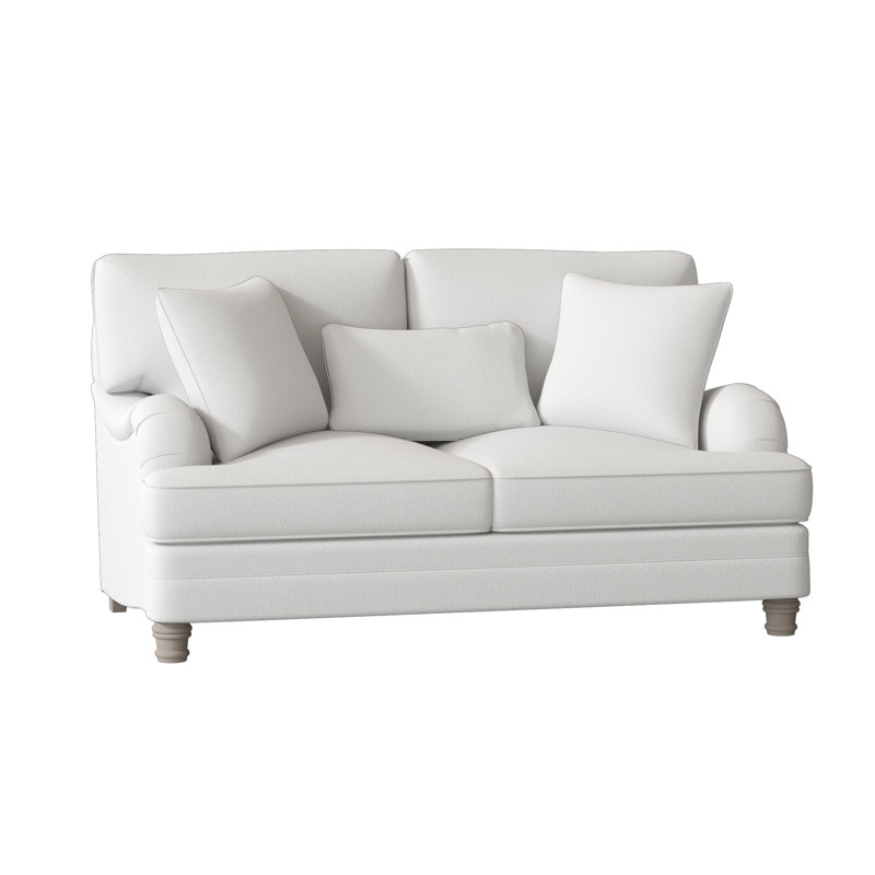 Tarleton Loveseat, Blanca, White 5555-000