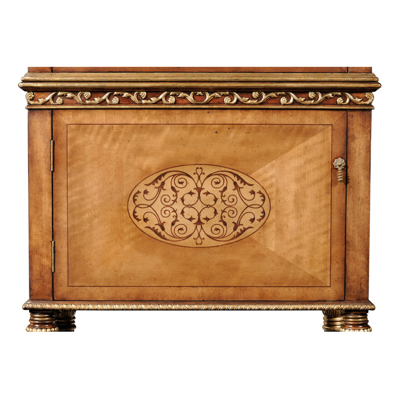 Versailles Lighted Curio Cabinet