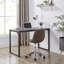 Alexandrino Luxury Scandi Home Office Vanity Chair - Modern Minimalist Quilted Design-1760164445