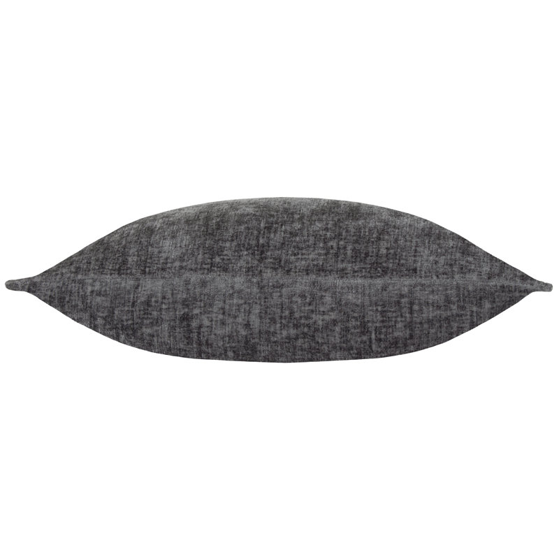 Raneem Rectangular Throw Cushion, Charcoal