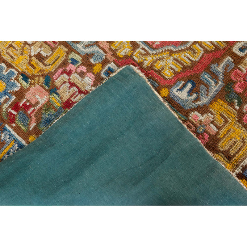 Antique One-of-a-Kind Rectangle 3'9" X 5'5" Area Rug