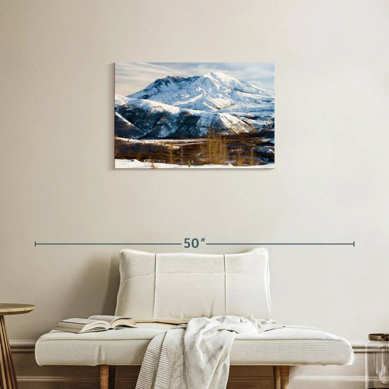 Alvord St. Helens Snow Mountain, H 20 po x l 30 po