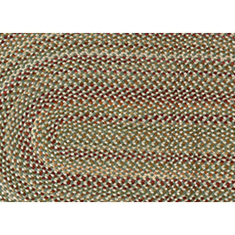Hand Knotted Wool Area Rug in Green