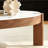 Simple Creative Rotating Rock Slab Coffee Table