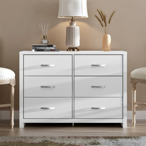 Aimaan 6 Drawer 45.4" W Dresser