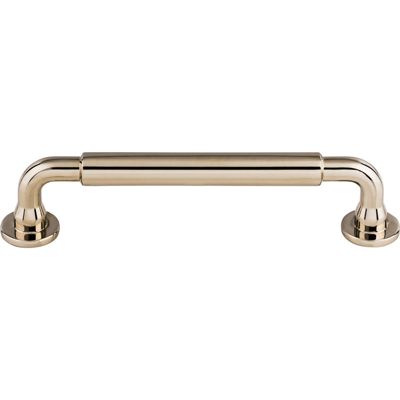 Lily 5 1/16" Center to Center Bar Pull, Polished Nickel, 5 1/16" Center to Center