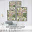 Orchidée tropicale brossée II, reproduction encadrée - bois massif-967537734