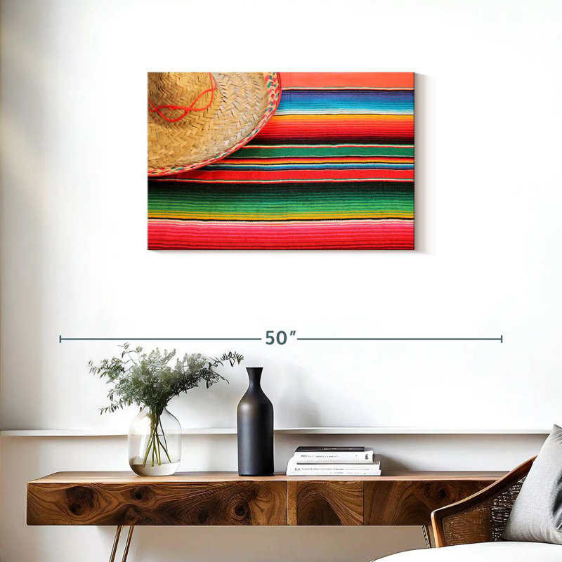 Poncho et sombrero Vanna, H 20 po x l 30 po