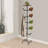 Space-Saving Freestanding Coat & Hat Tree (13.39" Base), 66.14 lbs Capacity Vertical Organizer with Wheels-805919964