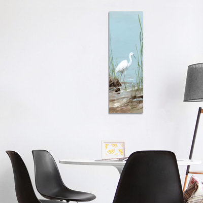 " Island Egret I " by Sally Swatland Painting Print