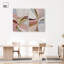 Gold Split Duo Canvas Print Abstract Boho Art Set by Art Remedy, Black Frame, 10 x 15-903773481-903773475