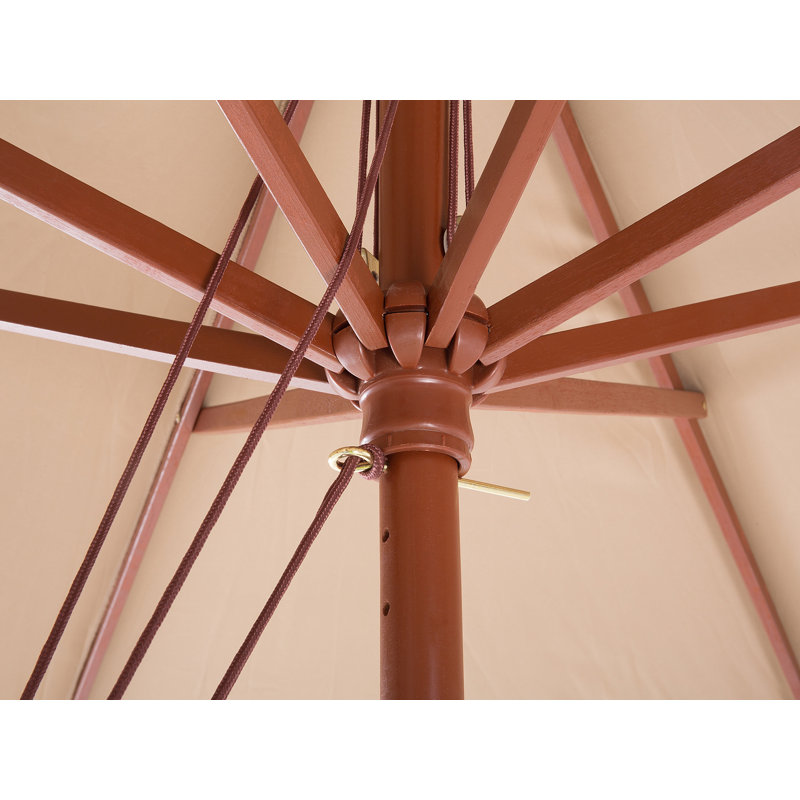 Amplas 270cm Market Parasol, Mocha