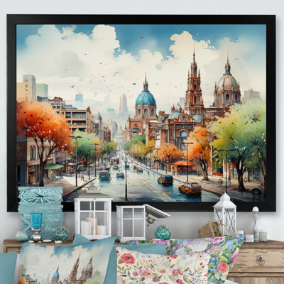 " Mexico City Vibrant Vistas I "