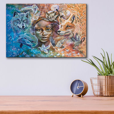  'Wild Imagination' by Verena Wild Acrylic Glass Wall Art, 16" x 12"