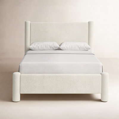 Lit plateforme tapissier Asel
