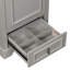 Meuble-lavabo de salle de bain avec lavabo en céramique, porte à fermeture en douceur, tablette ajustable en forme de U, meuble-lavabo moderne avec rangement-1276930871