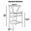 Tabouret de comptoir Beauton-1468859544