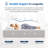12" Medium Gel Memory Foam Mattress-943339640-955978865