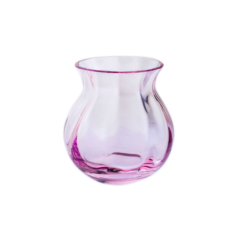 Artisan Collection Round Vase Violet, Pink