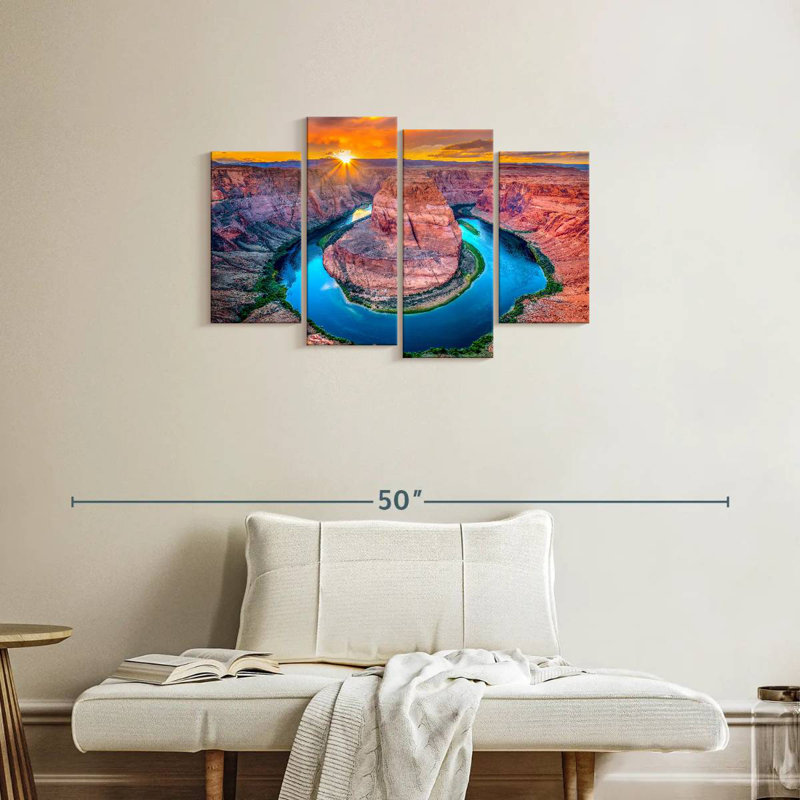 Alvord Magic Horseshoe Bend, H 22 po x l 36 po
