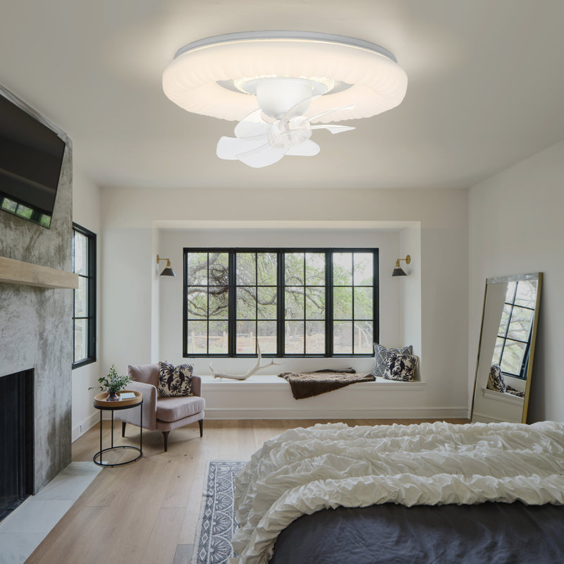 Emerys 18'' Ceiling Fan with LED Lights