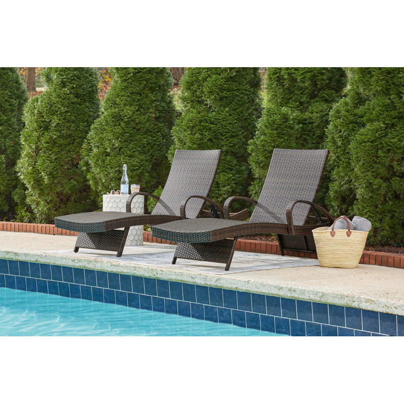 Chaise longue inclinable 79 po Naotaka