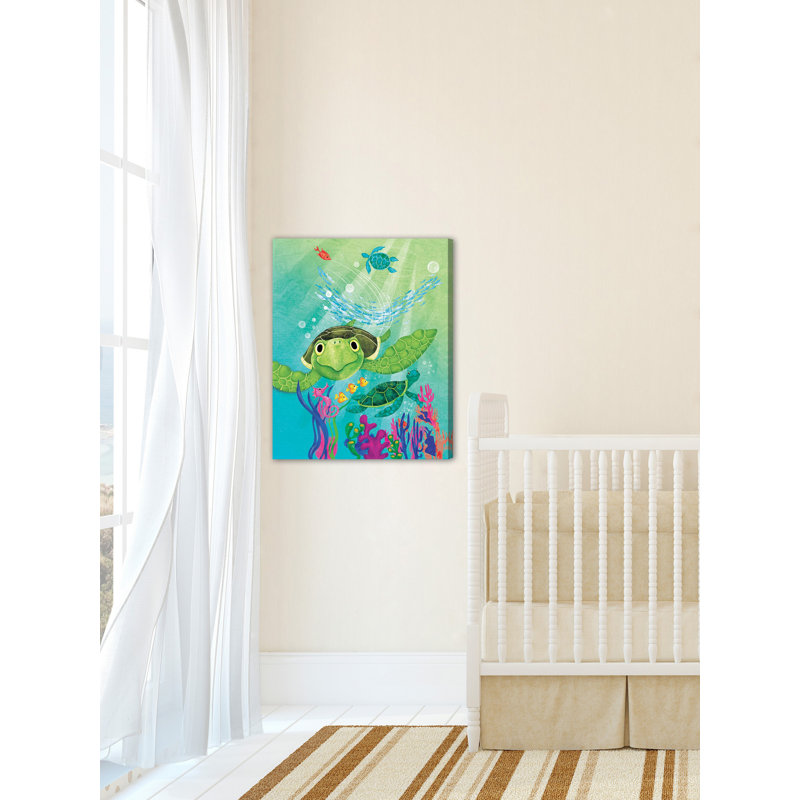 Hitz «Sea Turtle», art sur toile