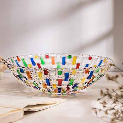 Claraliz Glass Decorative Bowl