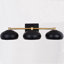 Ensemble de meuble-lavabo de salle de bain 2 lumières Doster-670850648-670850649