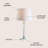 Coulson Crystal Table Lamp