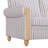 3-Seater Sofa With Wood Frame