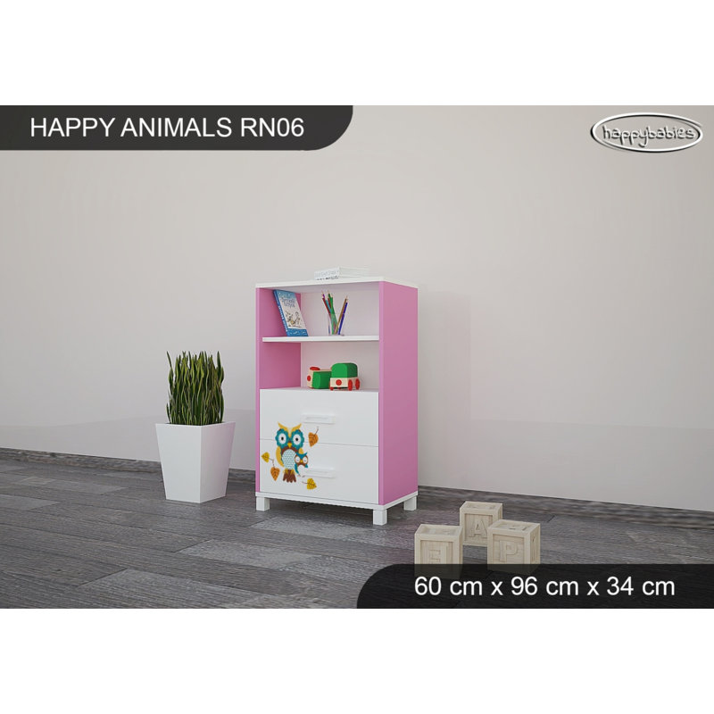 60cm W Kids Cube, Pink