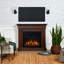 Foyer électrique mince Real Flame The Crawford-12228789