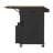 39.3" Farmhouse Kitchen Island With Drop Leaf-834353802