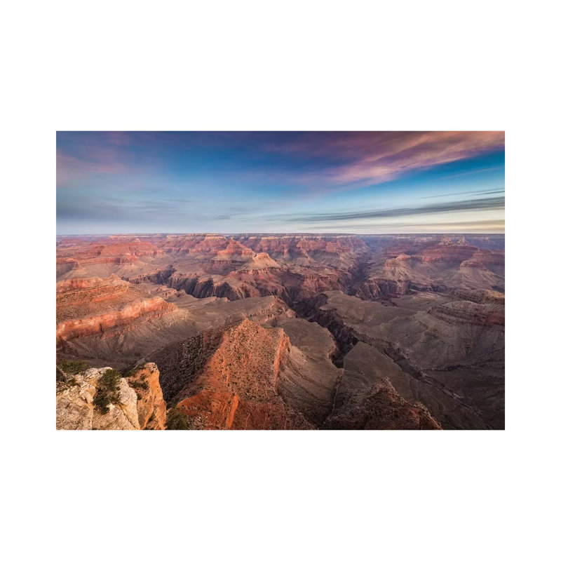 South Rim Sunrise by Jeffrey C. Sink - Print on Canvas, Wrapped Canvas, 20.32cm H x 30.48cm W x 1.9cm D