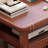 Maroon Rectangular Solid Wood desk-1418442715