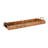 Oversized Hand-Woven Rattan Tray with Metal Handles-1470887098