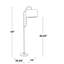 Lampe sur pied 63 "Leslie