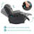 Massage Swivel Rocker Recliner With Heat And Vibration, Manual Glider Rocking Recliner Chair, 360°swivel Lounge Reclining Chair With Cup Holder/remote Control/usb Ports(gray)-57301662