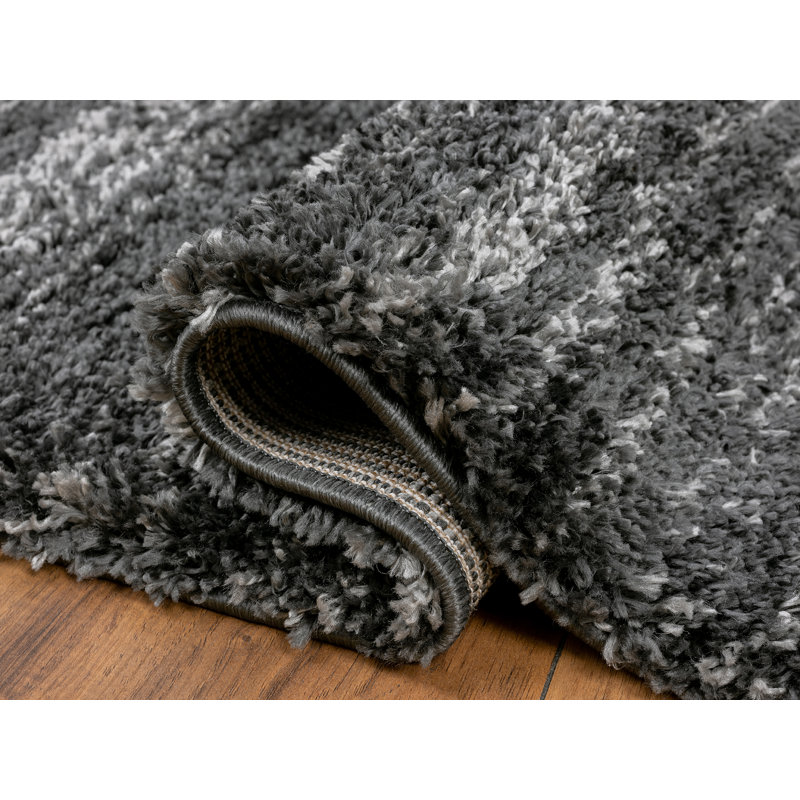 Tapis noir, Rectangle 5 pi 3 po x 7 pi 6 po
