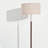 Carter 65 in. Mid-Century Modern LED Energy Efficient Floor Lamp with Fabric Drum Shade