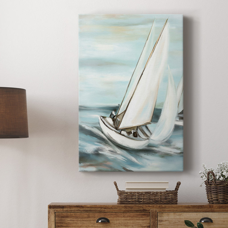 NAUTICAL Series Liv - galerie Cavas sur mesure, H 27 po x l 18 po