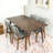 4 - Person Solid Wood Top Four Leg Dining Set-1379677931