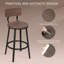 Anginette Counter Stool with Metal Frame-108809397