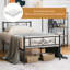 Asael UK Single - DE 90 X 190 Cm Metal Bed