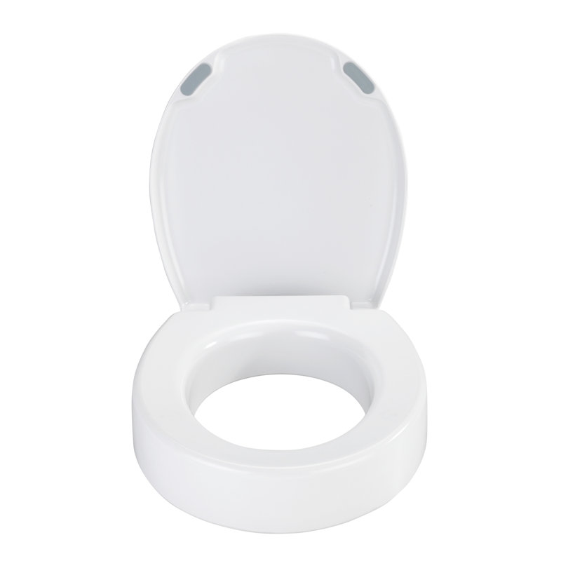 WC seat Secura Comfort L, made of antibacterial Duroplast with raised seat surface