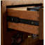 Table de chevet en bois de style traditionnel avec tiroirs de rangement convenant à la chambre à coucher