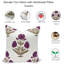 Coussin décoratif en coton fabriqué à la main Fabcline-645454022-645454017